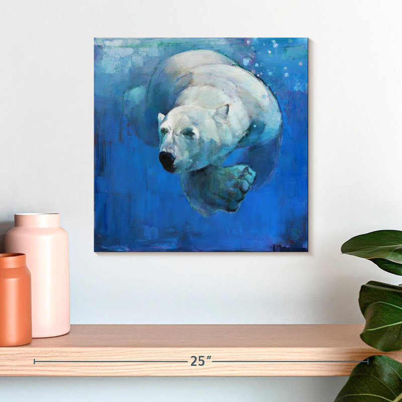 Brampt Deep Blue, 16" H x 16" W