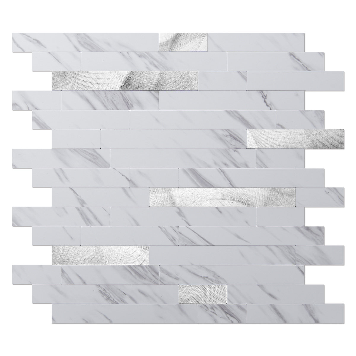 Black and White Marble Deco PVC Lvt Flooring Square Tile Shape - China  Flooring, Vinyl Floor