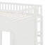 Lit mezzanine compact en forme de maison équipé d'une échelle peu encombrante-1198866120-1216523799