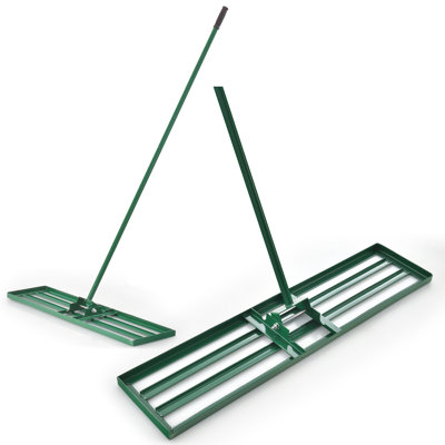Metal Green Lawn Levelling Rake
