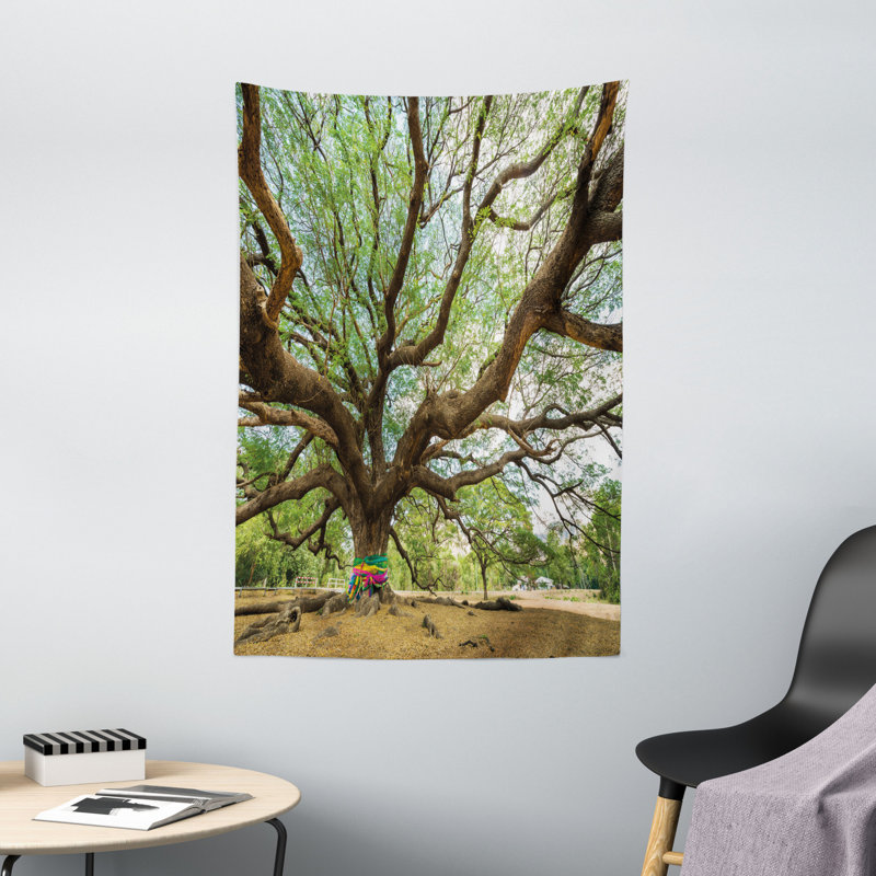 Tapisserie en polyester naturel, H 60 po x l 40 po