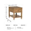 Table de bout Brandenburg