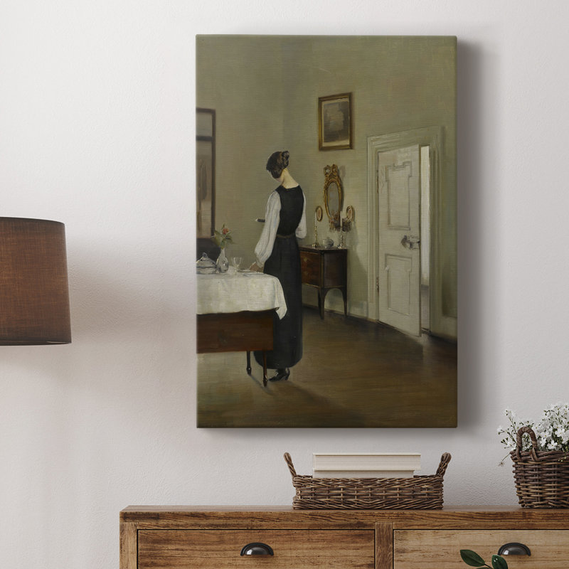 Impression de portrait rétro CXLII - galerie enveloppée de cavas, H 60 po x l 40 po