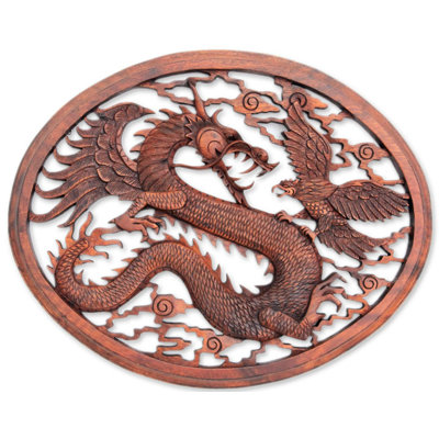 Seji Taram Handmade Solid Wood Wall Decor