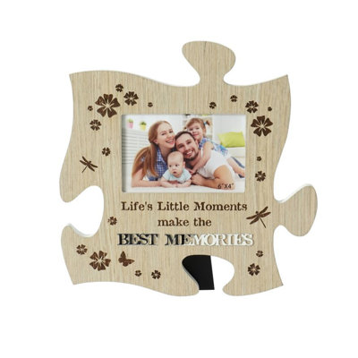 Raydan Brown Wood Veneer Picture Frame