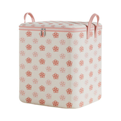  Large Capacity Storage Bins with Lid, Clothes Storage Bags Packing Moving Boxes with Zippers and Reinforced Handles, Storage Basket Containers for Blanket, Comforter, Pillow, Bedding