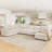 Brunella U-shaped Oversized Sleeper Sofa Storage Corduroy Sectional-114985702
