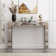 Yolanta 47.24'' Glass Top Console Table