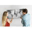 Magnetic Memo Board Whiteboard - 120 x 60 cm - With Marker and Magnets - World map