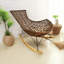 Chaise berçante moderne en rotin-105368624