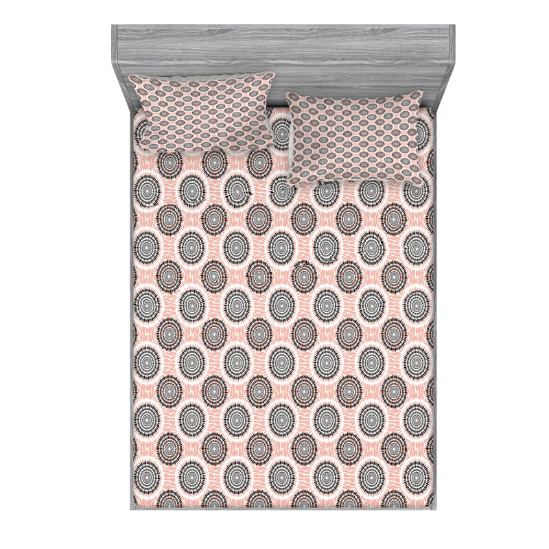 Microfiber Sheet Set, Full Sheet Set with Fitted Sheet