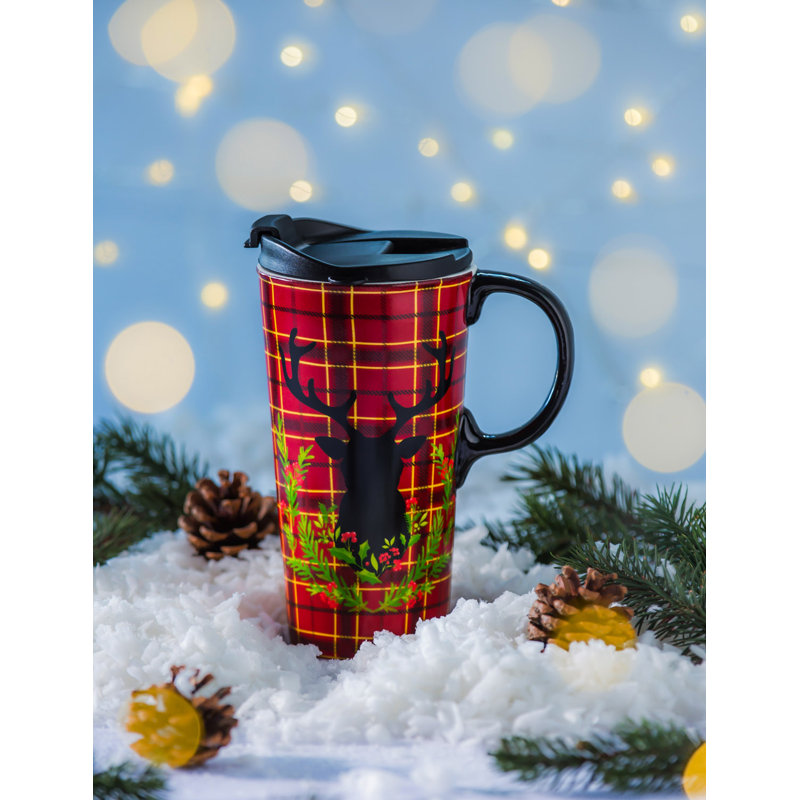 Grande tasse de voyage en verre 17 onces