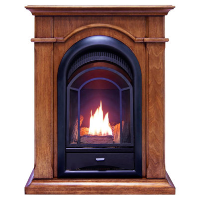 Heating Vent Free Natural Gas/Propane Fireplace