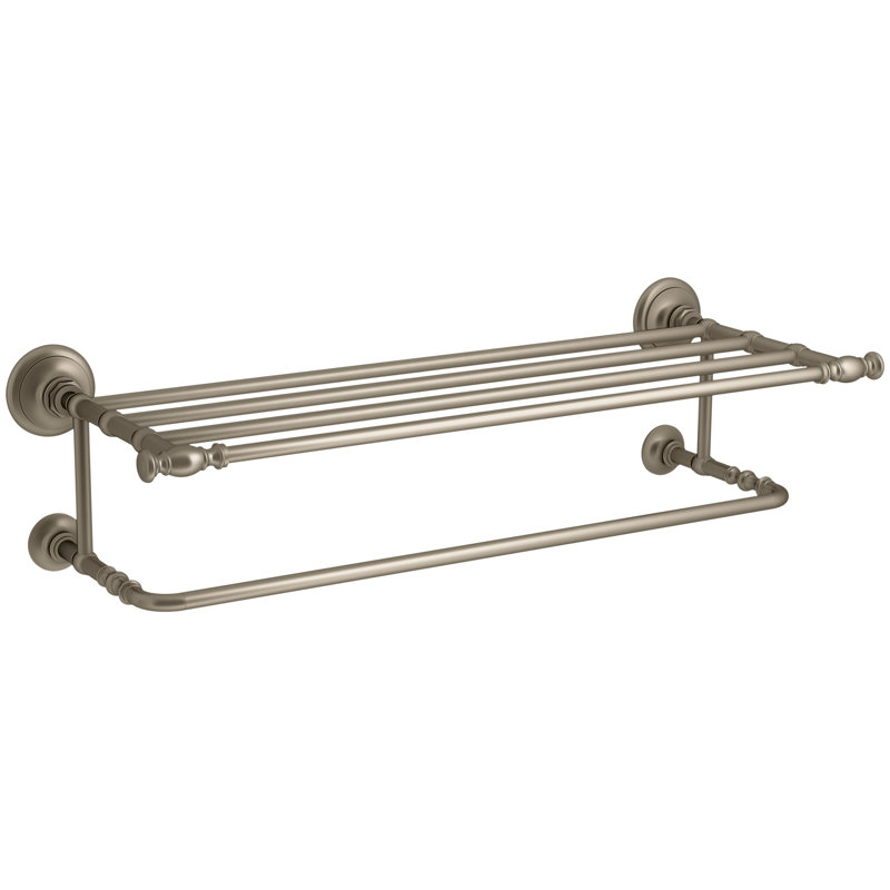 Artifacts Hotelier Wall Shelf, Vibrant Brushed Bronze