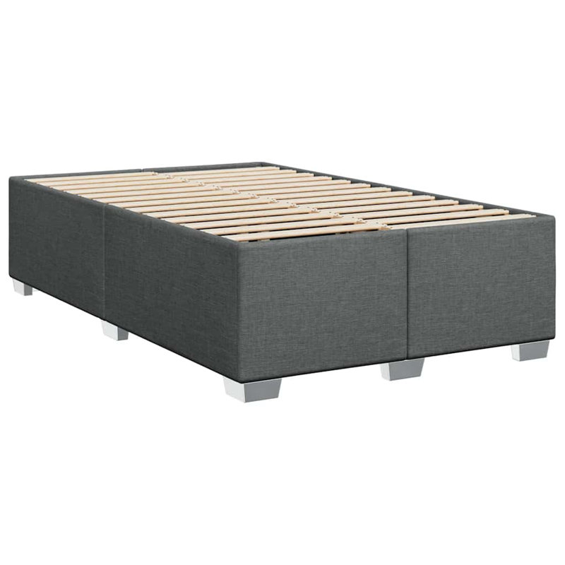 Latitude Run® Bed Frame Without Mattress Twin XL Fabric, Dark Gray, Queen