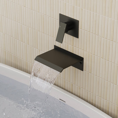 Robinet de baignoire romaine à une poignée