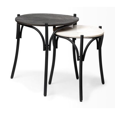 2 tables emboîtables Lumberton