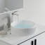 Lavabo vasque rond en céramique Dowell 6004-118230125
