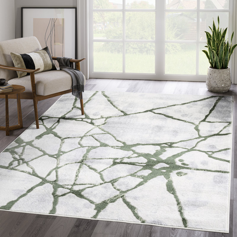 Tapis rectangulaire Necie, Rectangle 4 pi x 6 pi