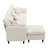 Cloud Chenille Fabric, L-Shaped Sectional Sofa (Sectional)-37136962