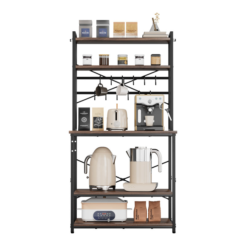 31.5 in. W Iron Standard Baker's Rack