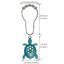 Crochets de rideau de douche Sea Turtle Beach
