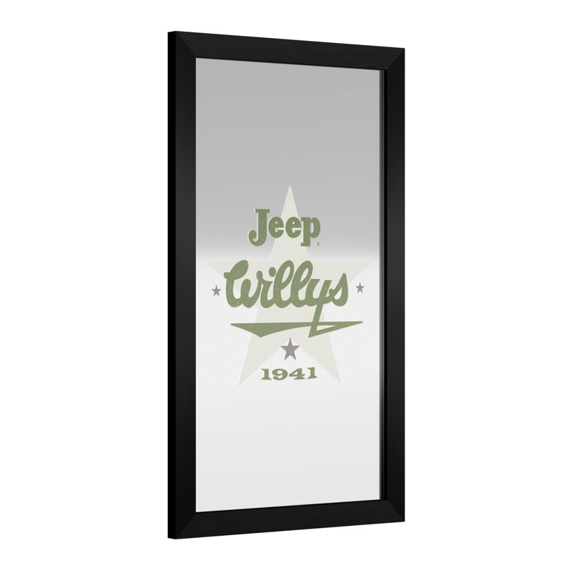 Wood Rectangle Wall Mirror
