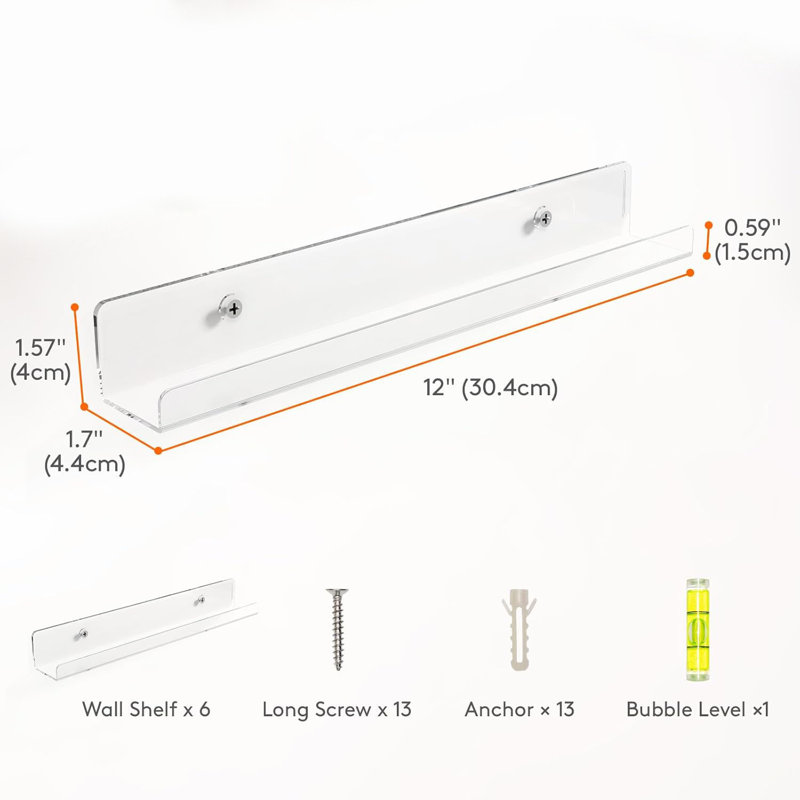 3 Piece Floating Shelf