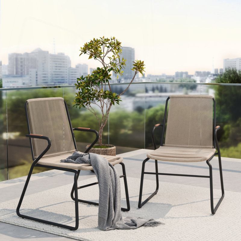 Chaise en pierre de lune (ensemble de 2)