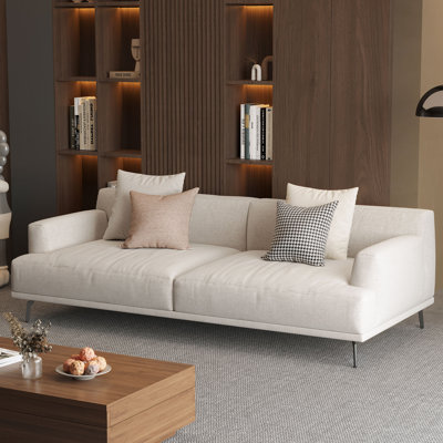 Kunming Square Arm Sofa with pillows