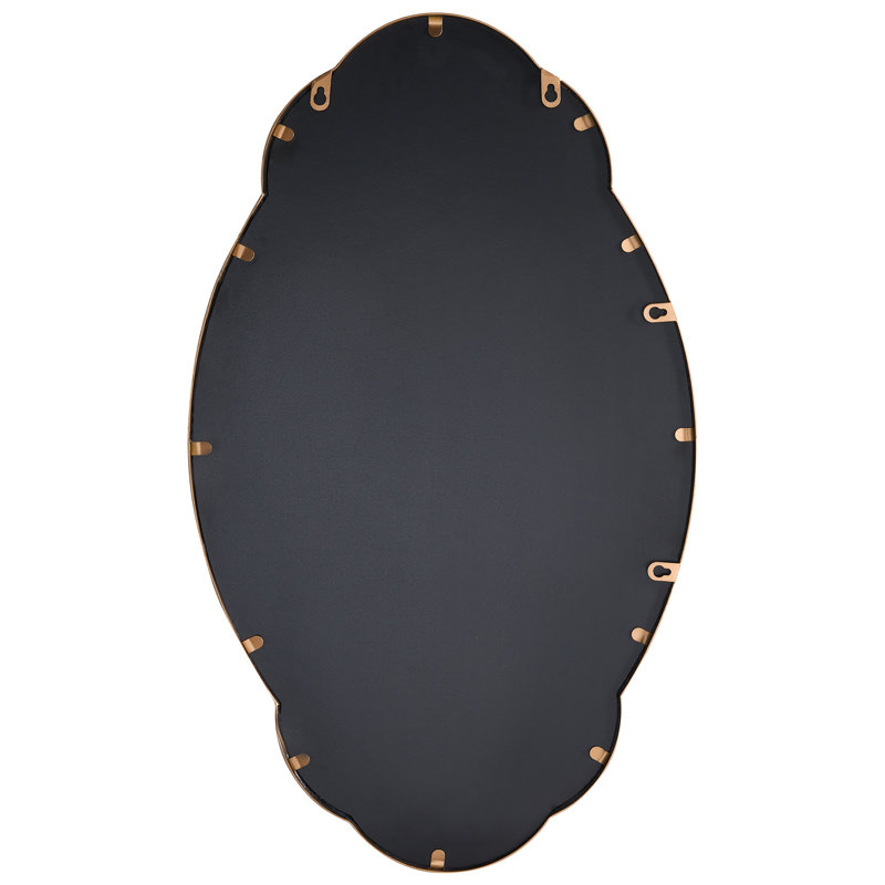 Iron Oval Mirror