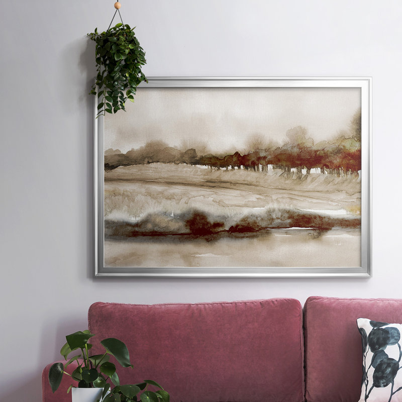 Season Of Fall, reproduction d'art sur toile, H 14 po x l 20 po x P 1,5 po, Argent