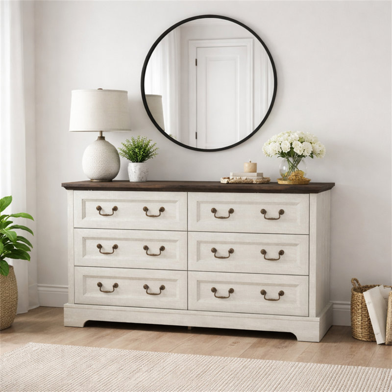 Commode 6 tiroirs Farmhouse