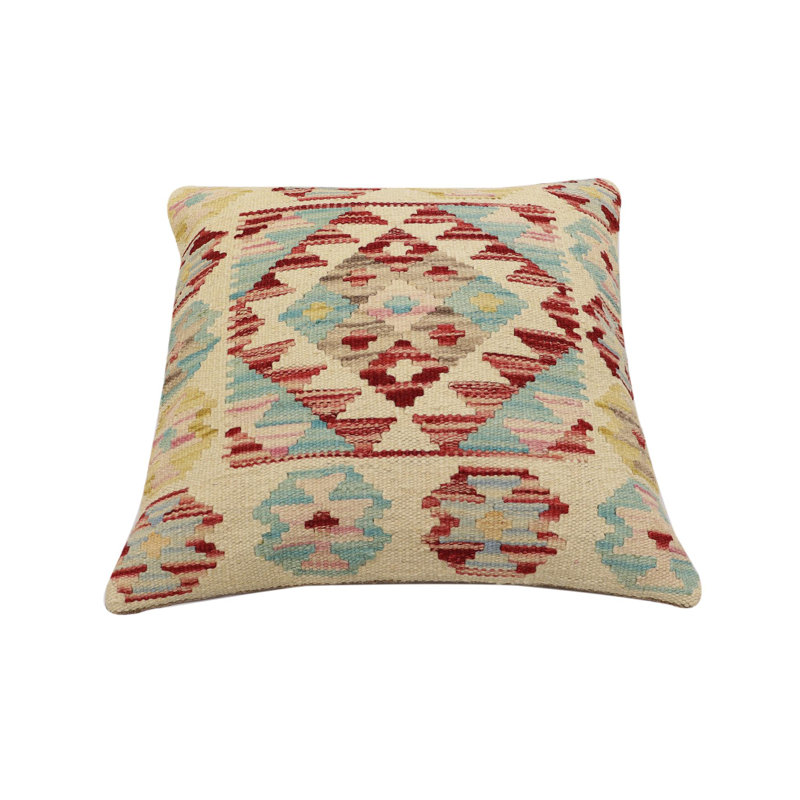 Housse et insert de coussin carré 100% laine