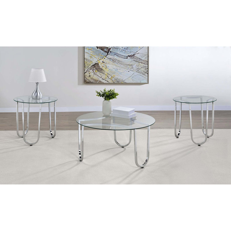 Ensemble de table en verre Romance