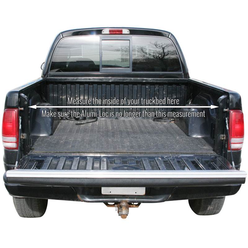 Support de hayon pour rampe Big Boy Alumi-Loc, 1.38" H x 4" W x 52" D