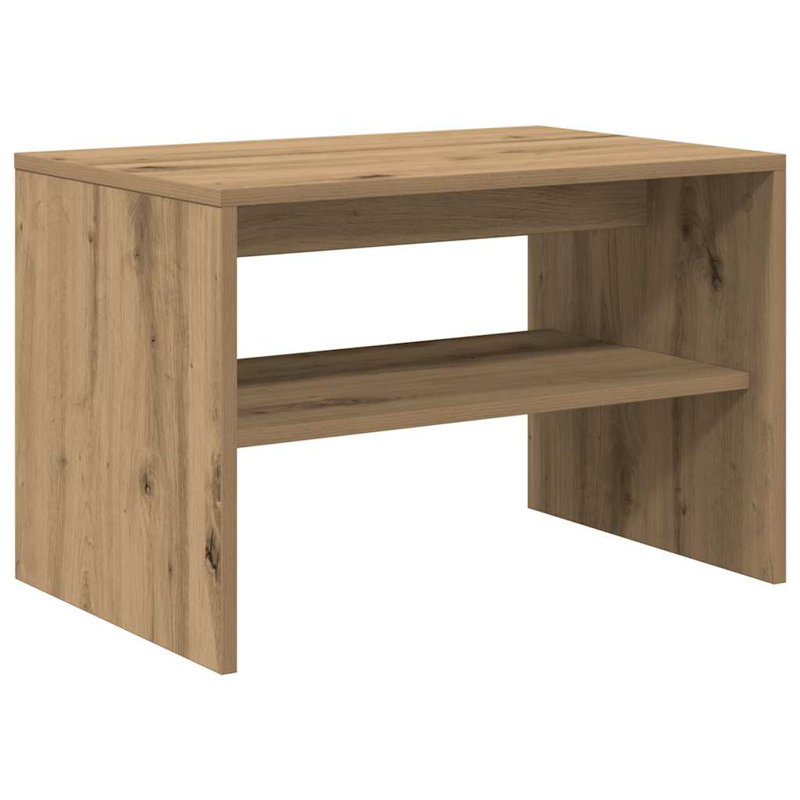 Shalo Unfinished TV Stand, Artisan Oak, 60cm