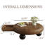 Table basse de 35,4 po Mid-Century