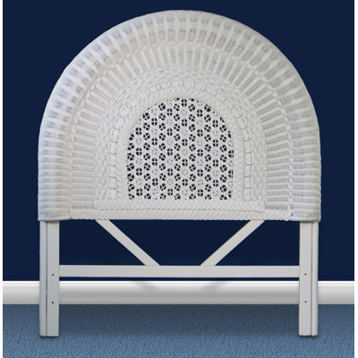 Wolfforth Wicker/Rattan Panel Headboard by August Grove
