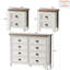 Ensemble de chambre à coucher 3 pièces et 2 tables de chevet Rilynn