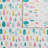 Cotton Flannel Printed Sheet Set Holiday Trees-114494941