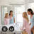30x40 Inch  Bathroom Vanity Mirror - Frameless, Wall-Mounted, Anti-Corrosion & Rust-Resistant, Durable Vanity Mirror for Modern Bathroom Decor