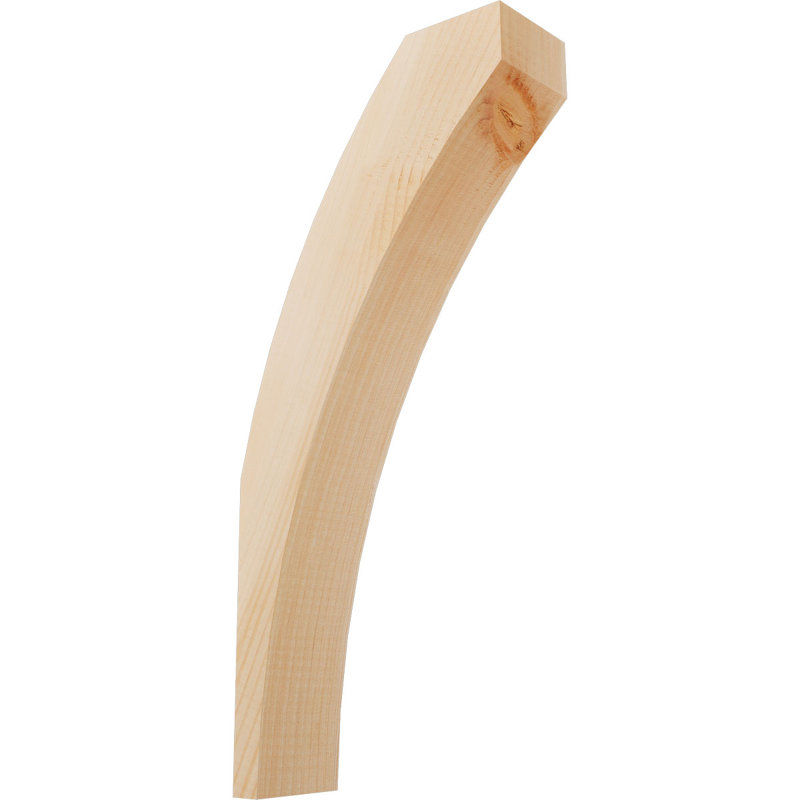 Genouillère Thorton, Sapin Douglas de 3 1/2 po (lisse), 10 po X P 22 po H