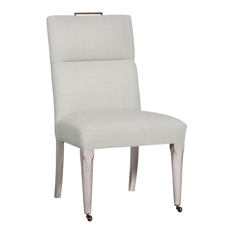 Chaise d'appoint Br légum Road, Gris colombe, Callaloo coton