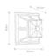 Thurstone Black 30cm H Outdoor Flush Mount