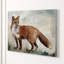 Fox In Woods Painting by Michelle Bennett-25706354-25706355