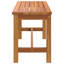 Banc de jardin en bois Amabelle-1155557000