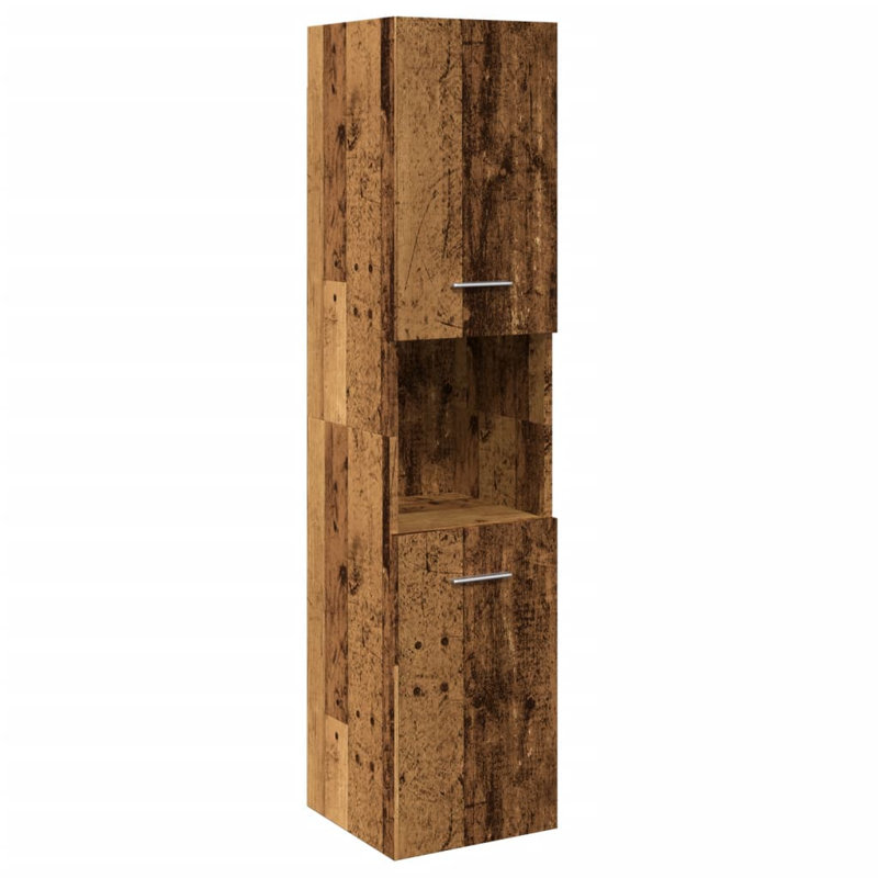 Humayd Linen Cabinet, Old Wood