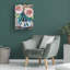 Art mural sur toile «Bachelor Jeanette Vertentes»-101098312