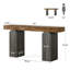 Console de style contemporain (table basse incluse seulement)
